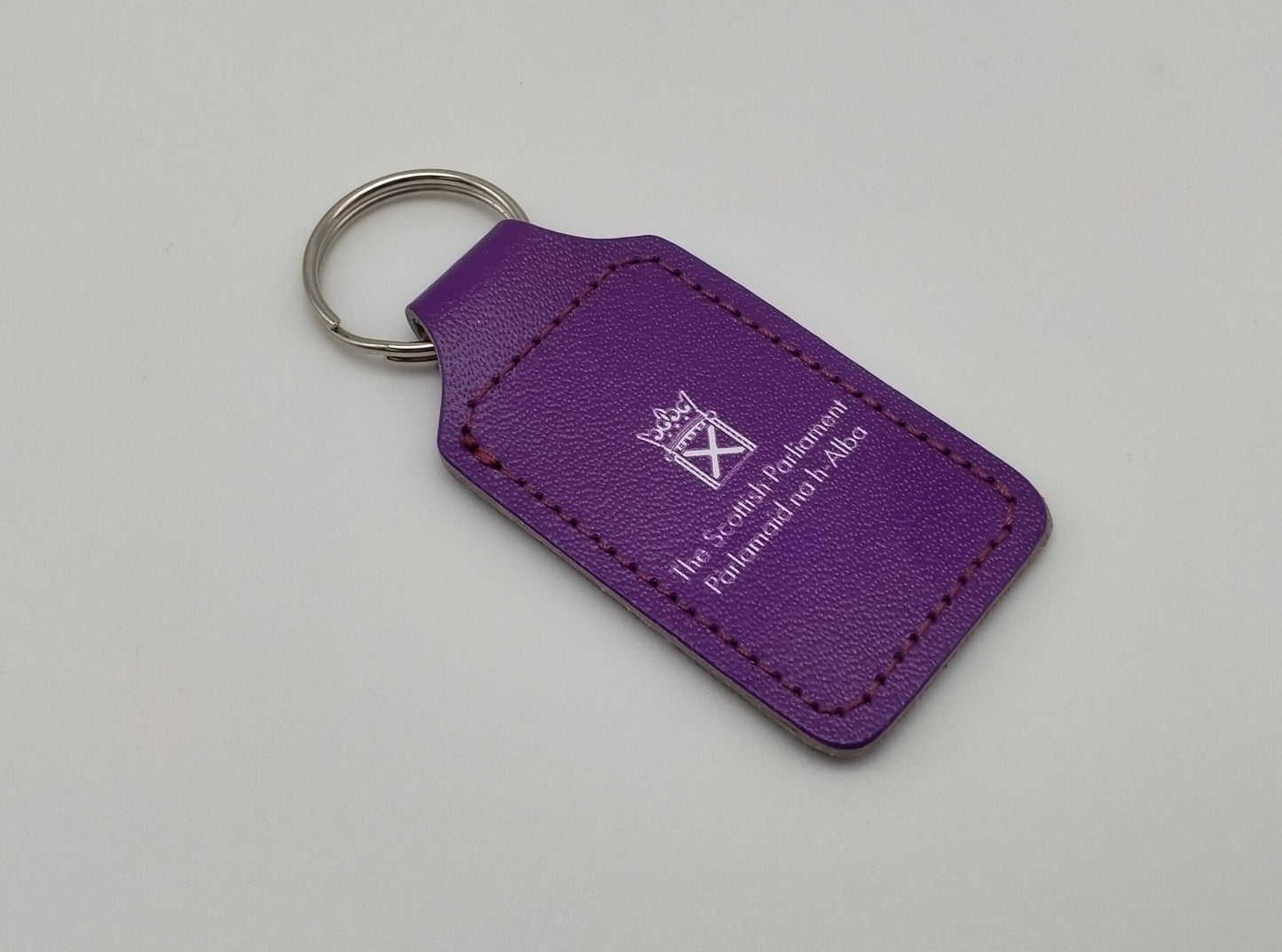Eco leather keyring