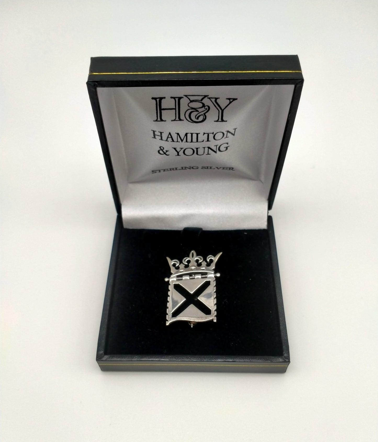 Sterling silver brooch