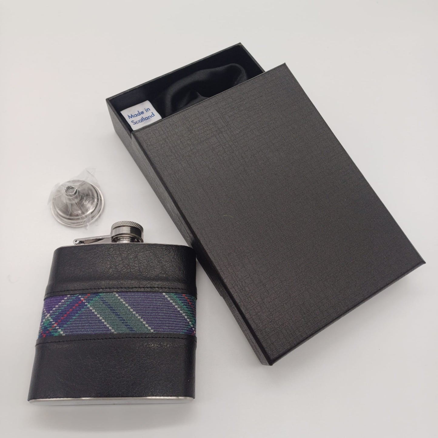 Tartan hipflask