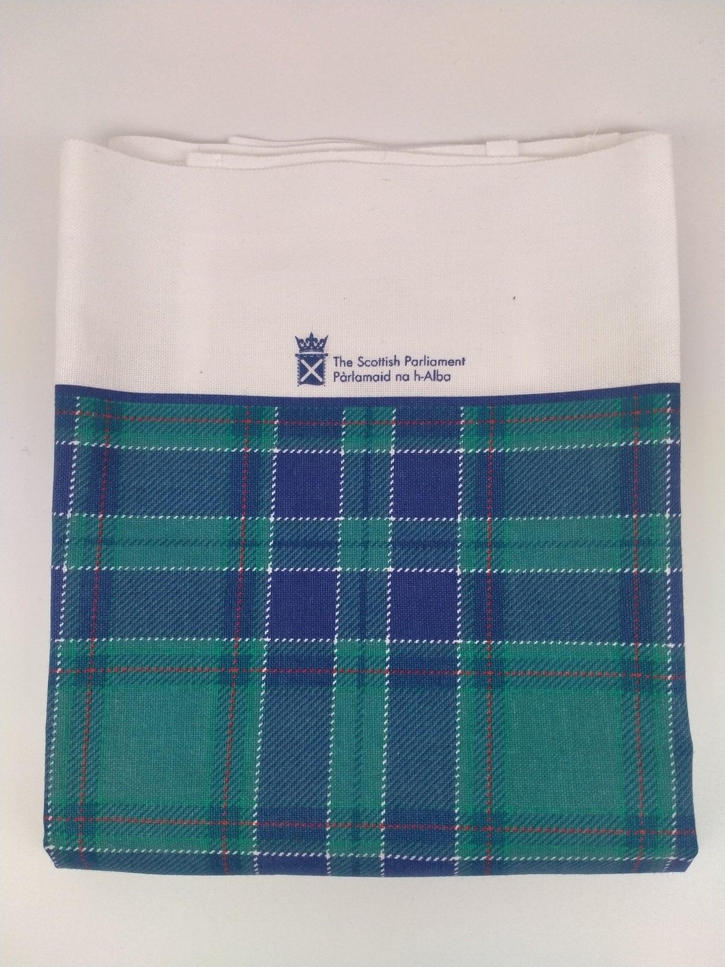 Tartan tea towel