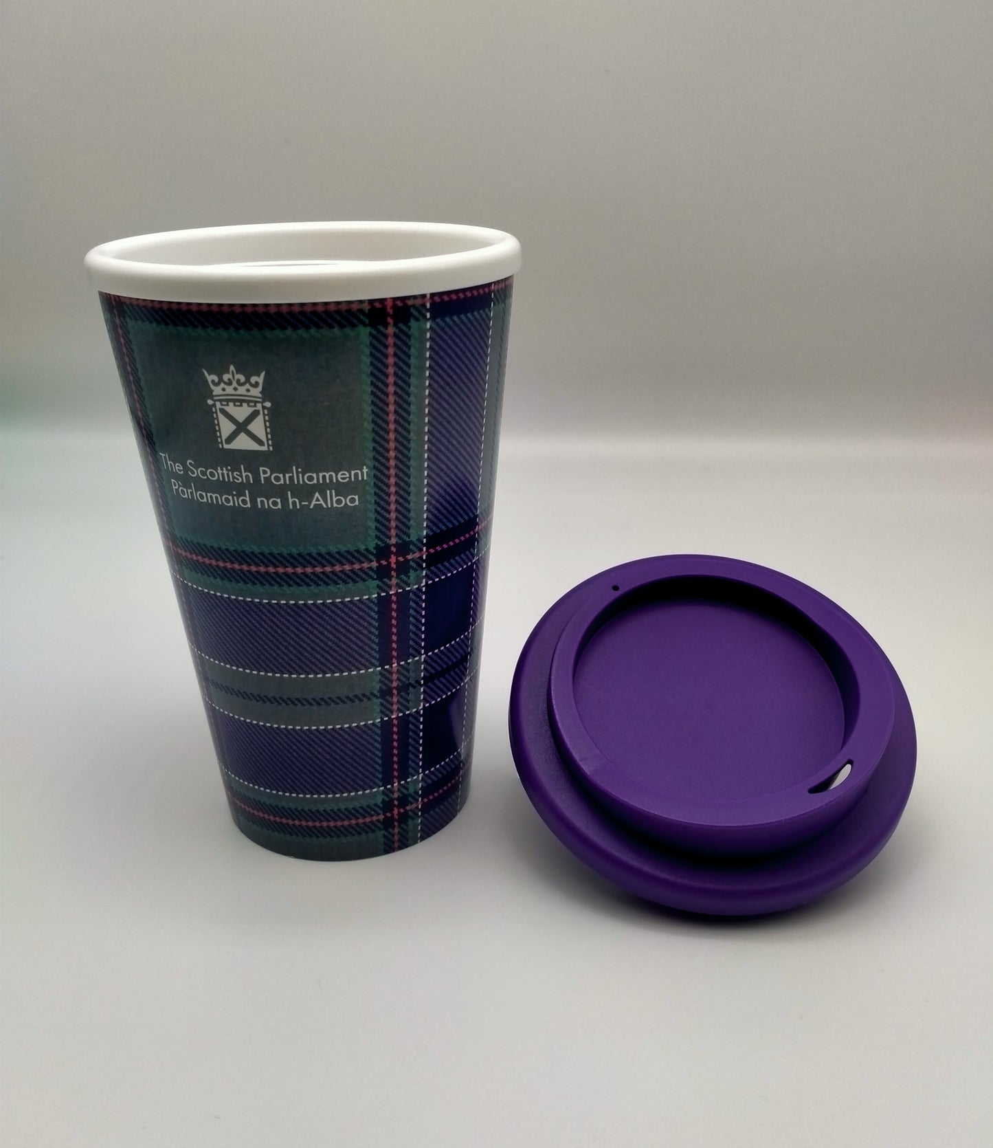 Tartan Travel cup
