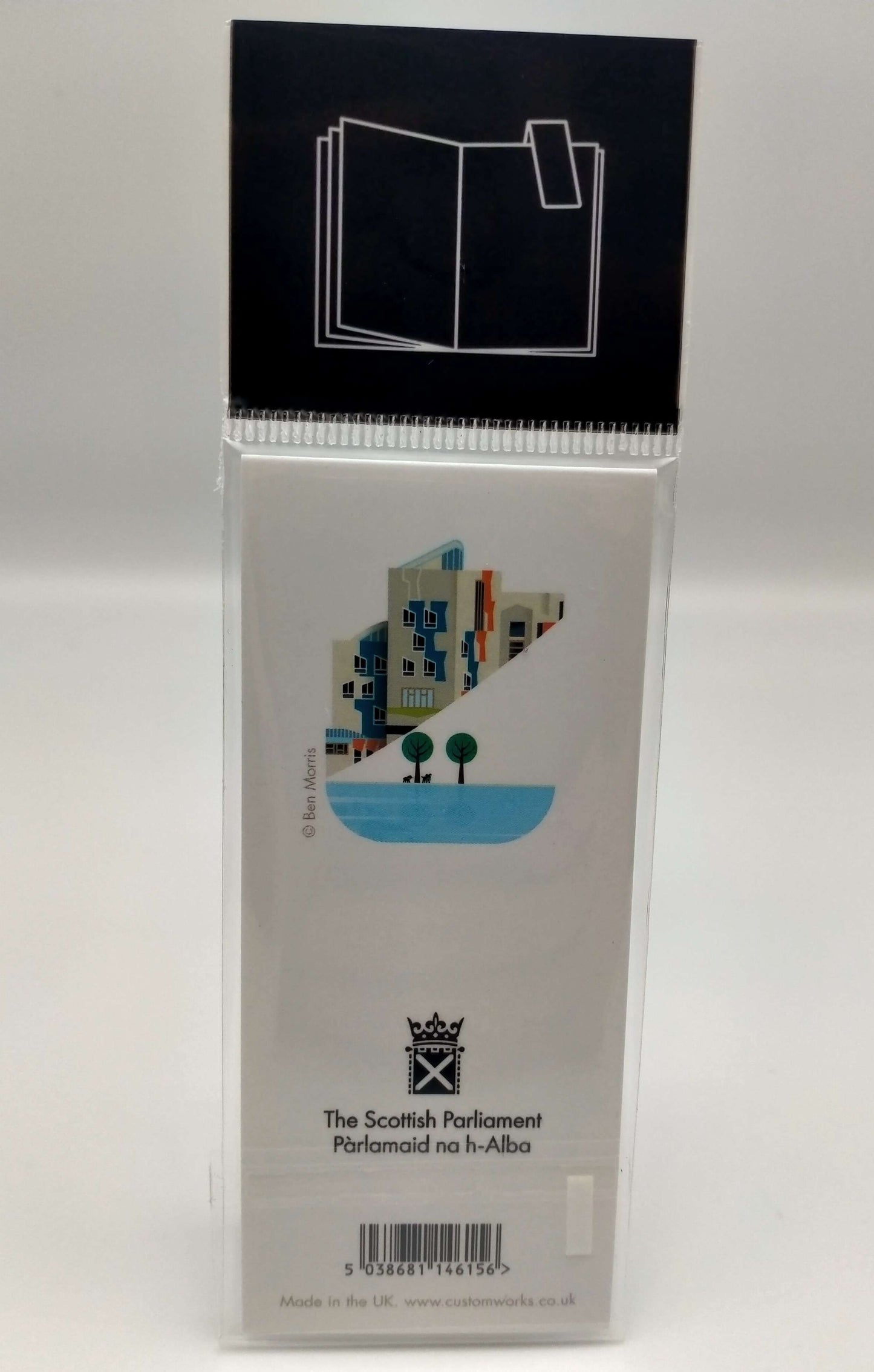 ParliView magnetic bookmark