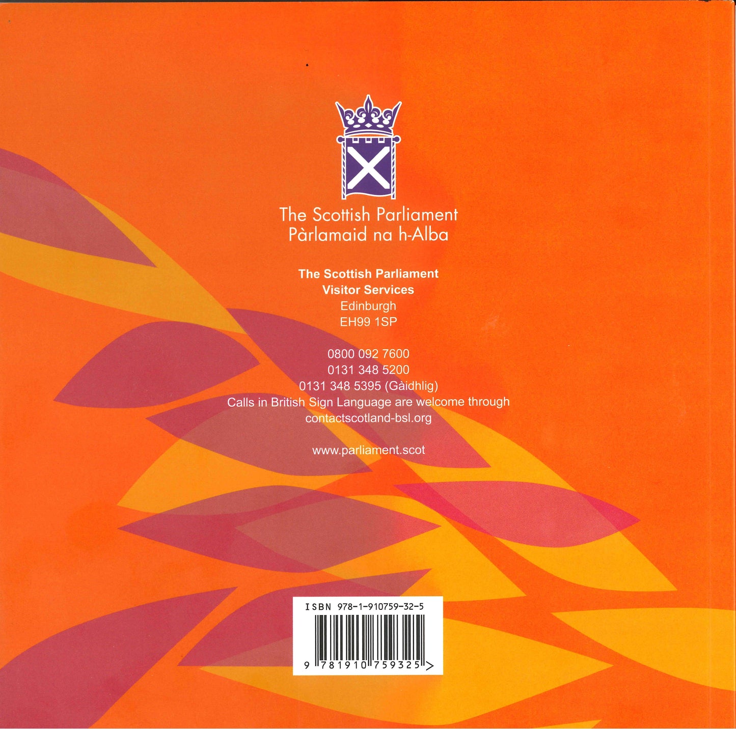 The Official Scottish Parliament guidebook