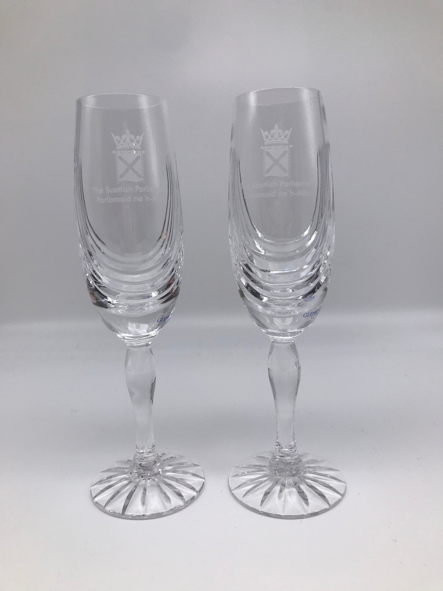 Crystal champagne flute (pair)