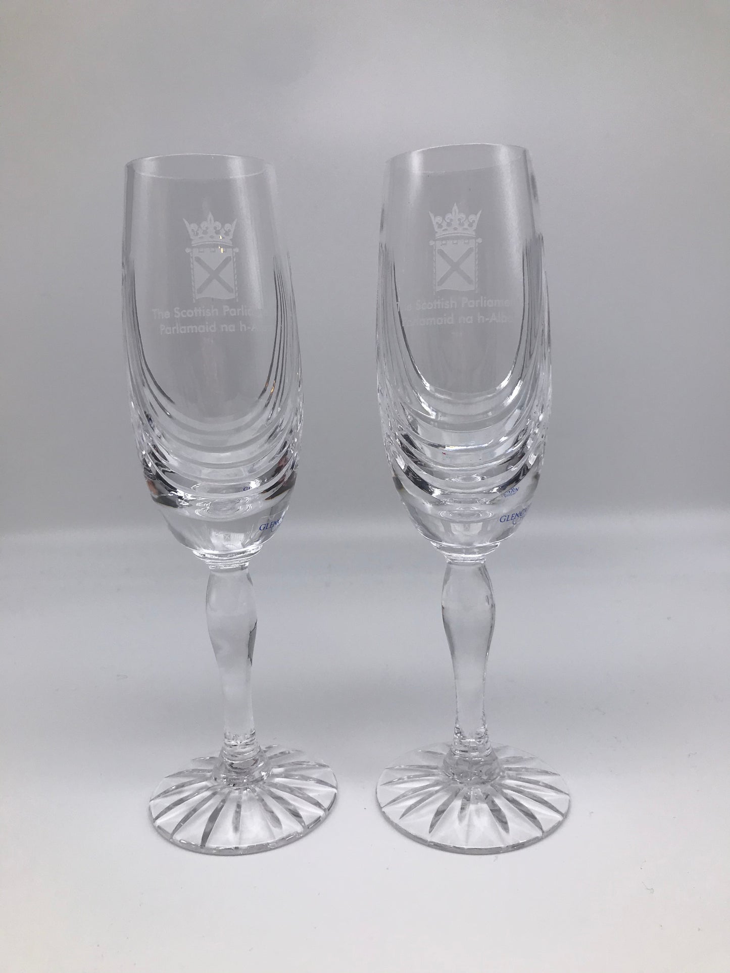 Crystal champagne flute (pair)