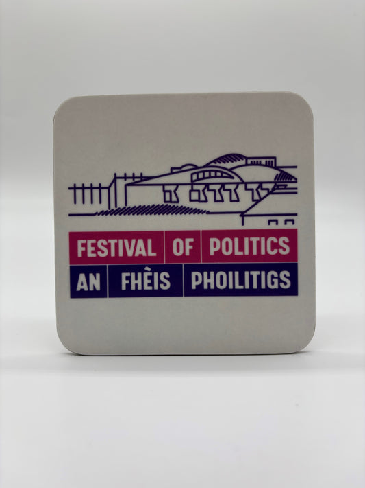 Festival of Politics coaster