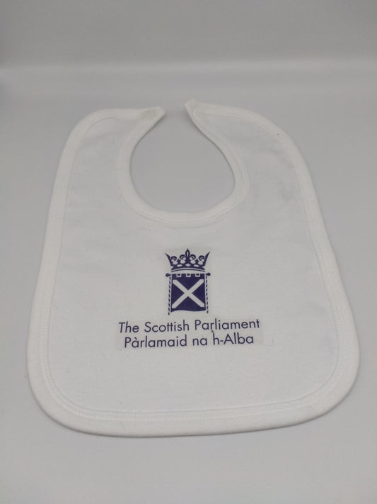 Scottish Parliament baby's bib