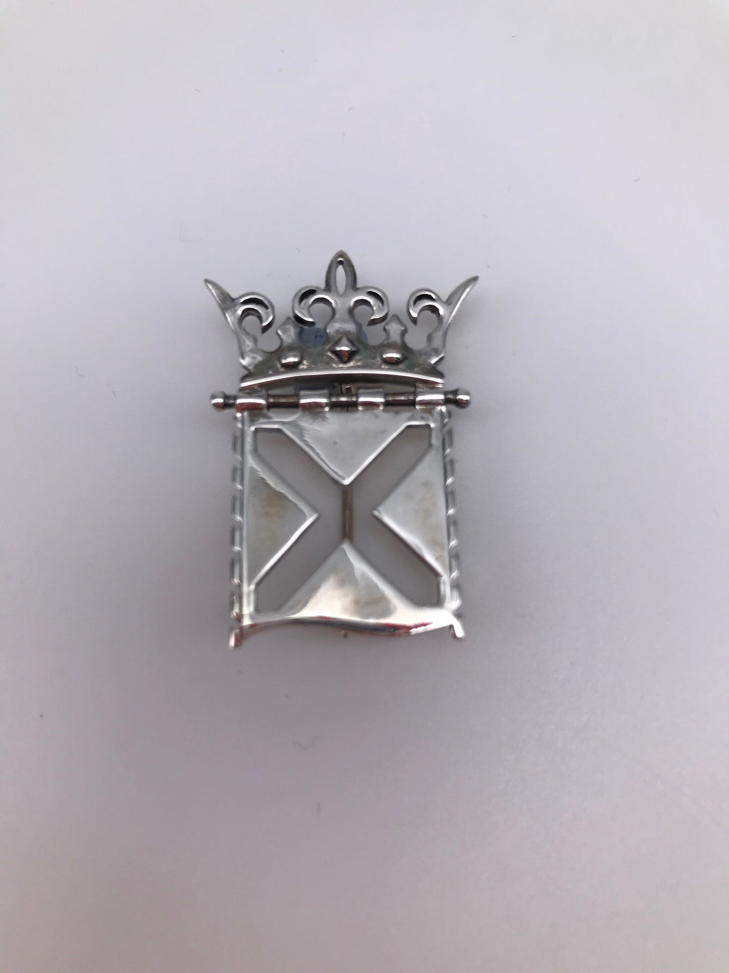 Sterling silver brooch