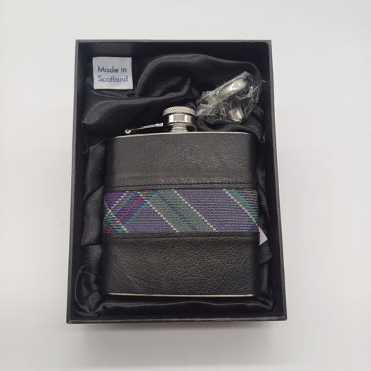 Tartan hipflask