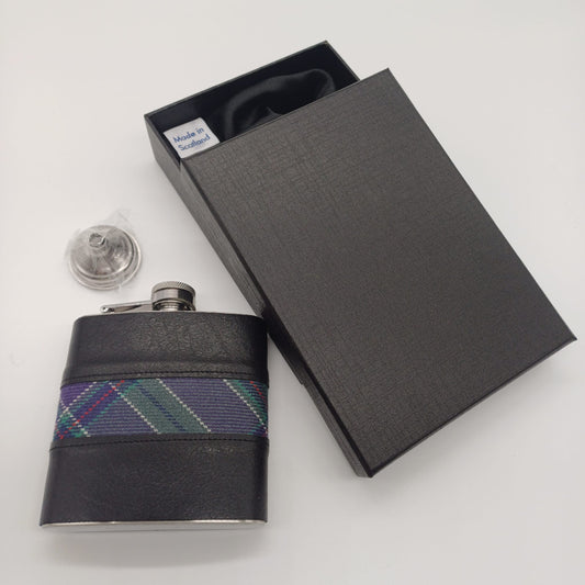 Tartan hipflask