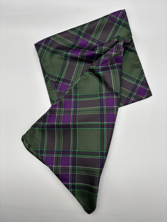 Tartan lightweight scarf