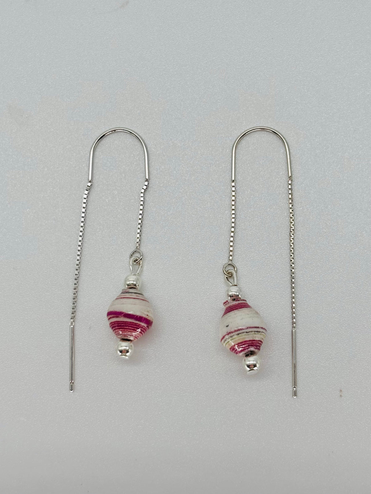 Small Parli-map Chain Earring