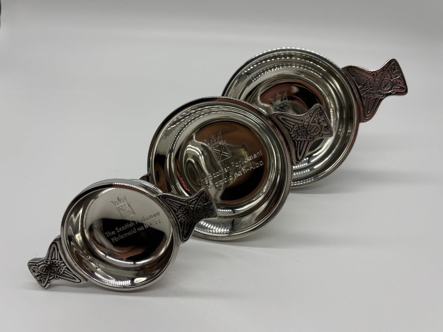 Pewter quaich large