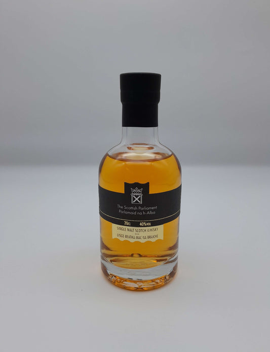 20 cl Scottish Parliament Single Malt Scotch whisky
