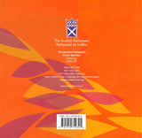 Backcover of the book in orange.