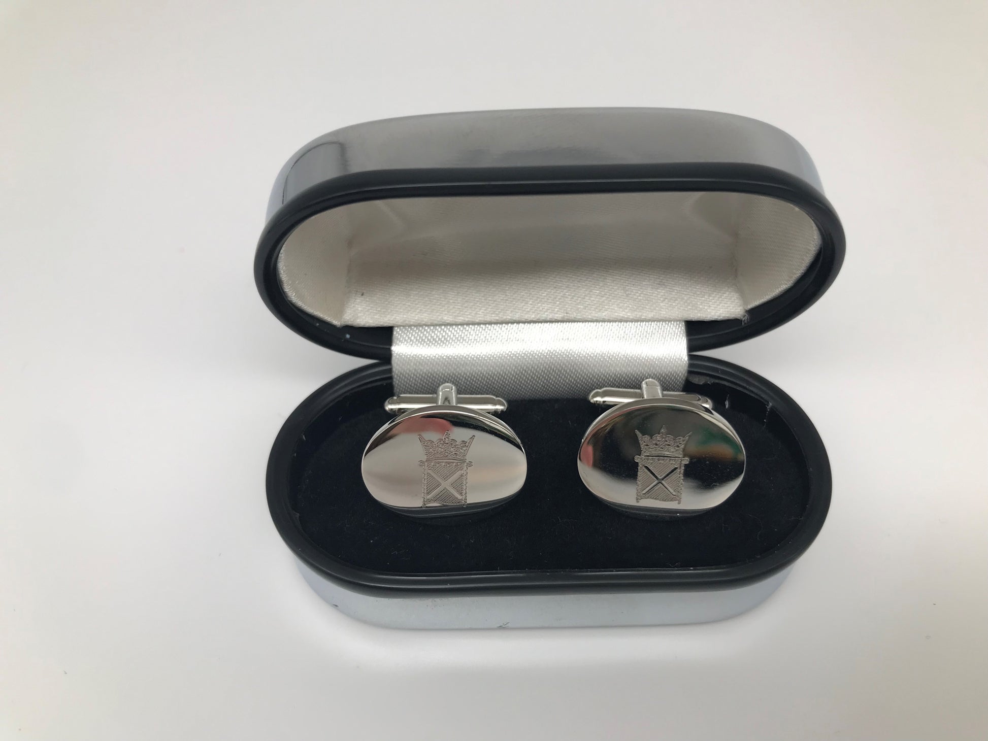 cufflinks in box